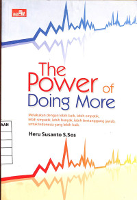 Image of The Power of Doing More