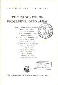 Image of The Progress of Underdeveloped Areas