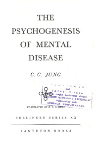 Image of The Psychogenesis of Mental Disease