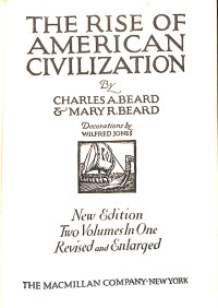 Image of The Rise of American Civilization