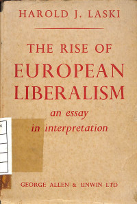 Image of The Rise Of European Liberalism