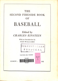 Image of The Second Fireside Book Of Baseball