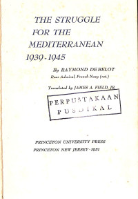 Image of The Struggle For The Mediterranean (1939-1945)