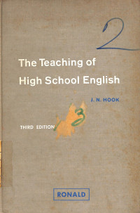 Image of The Teaching of High School English - Third Edition