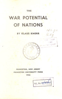 Image of The War Potential of Nations