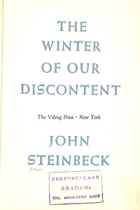 Image of The Winter of Our Discontent