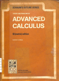 Image of Theory and Problems Advanced Calculus