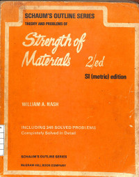 Image of Theory And Problems of Strength of Materials