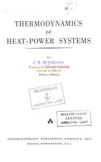 Image of Thermodynamics of Heat-Power Systems