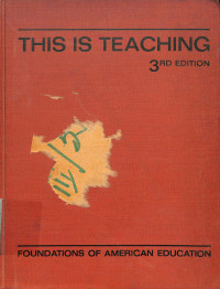 Image of This is Teaching 3rd Edition