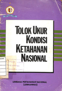 Image of Tolok Ukur Kondisi Ketahanan Nasional