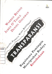 Image of Transparansi - Bagaimana Pemimpin Menciptakan Budaya Keterbukaan