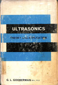 Image of Ultrasonics : Theory and Application