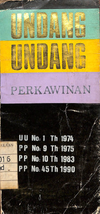 Image of Undang Undang Perkawinan