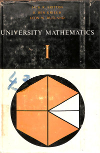 Image of University Mathematics I