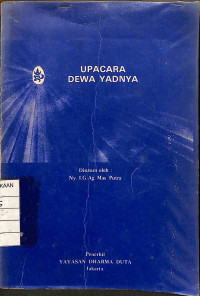 Image of Upacara Dewa Yadnya