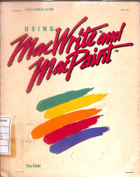 Image of Using MacWrite and MacPaint