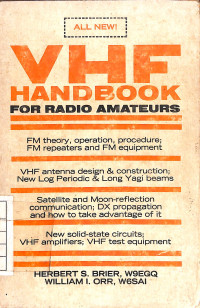Image of VHE Handbook for Radio Amateurs