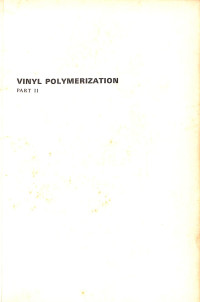 Image of Vinyl Polymerization Part II