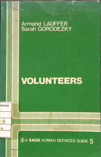 Image of Volunteers : Sage Human Services Guides - Volume 5