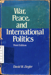 Image of War Peace, and International Politics - Third Edition