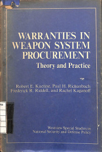 Image of Warranties In Weapon System Procurement : Theory and Practice