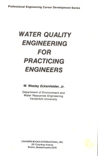 Image of Water Quality Engineering for Practicing Engineers
