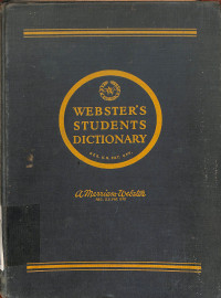 Image of Webster's Students Dictionary