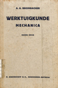 Image of Werktuigkunde Mechanica