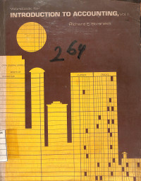 Image of Workbook for Introduction to Accounting, Vol 1