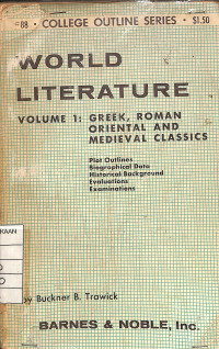 Image of World Literature Volume 1