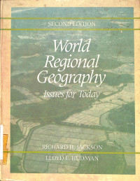 Image of World Regional Geography Issues for Today